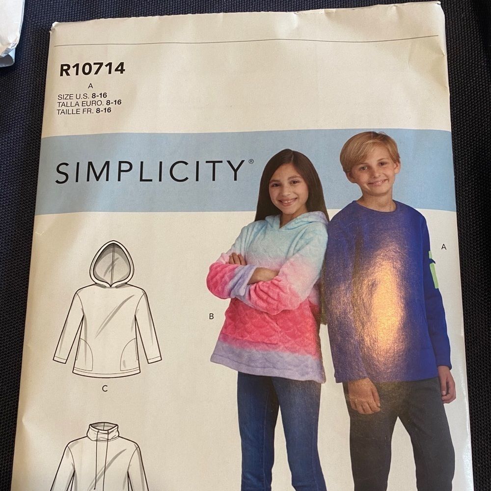 Simplicity sewing pattern